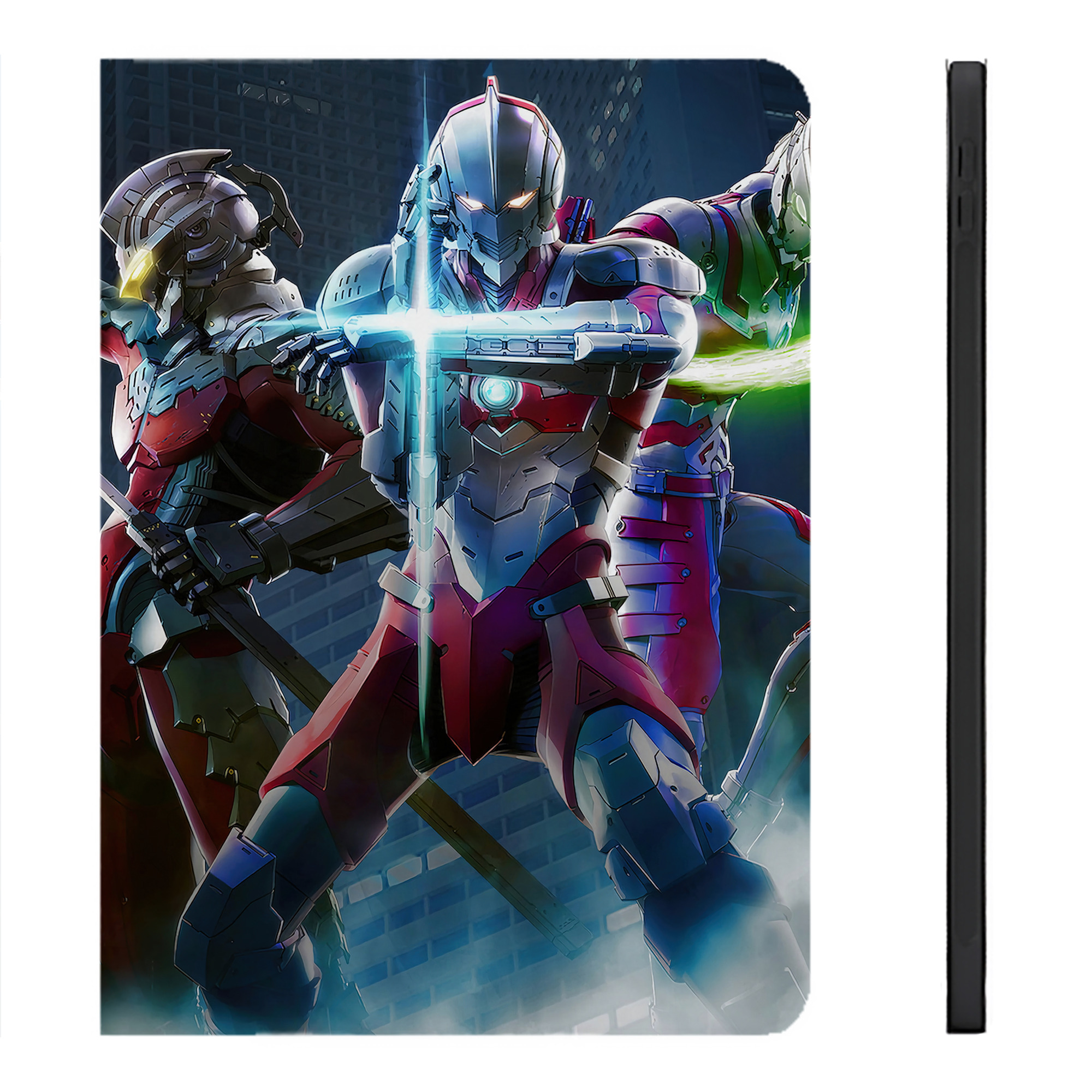 （画像用） ウルトラマン Ultraman IPadケース ペンホルダー付き ブックスタイルデザイン
